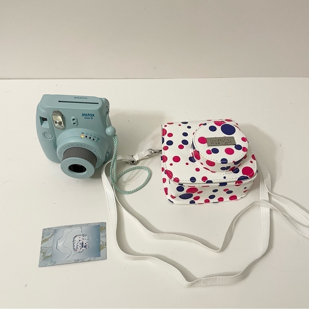 Fujifilm Instax Mini 8 Camera and Case